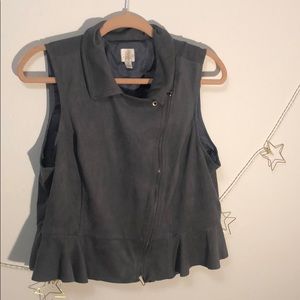 Gray Vest LC Lauren Conrad